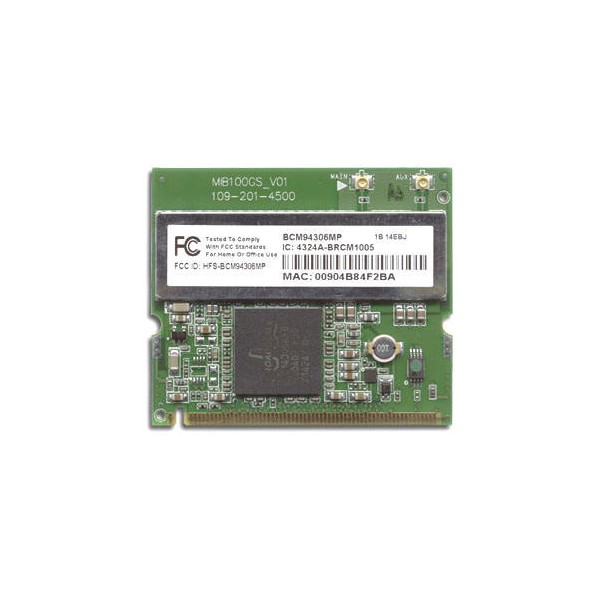 GATEWAY, DELL BROADCOM BCM94306MP B/G MINI PCI WIFI CARD 6002494 ...